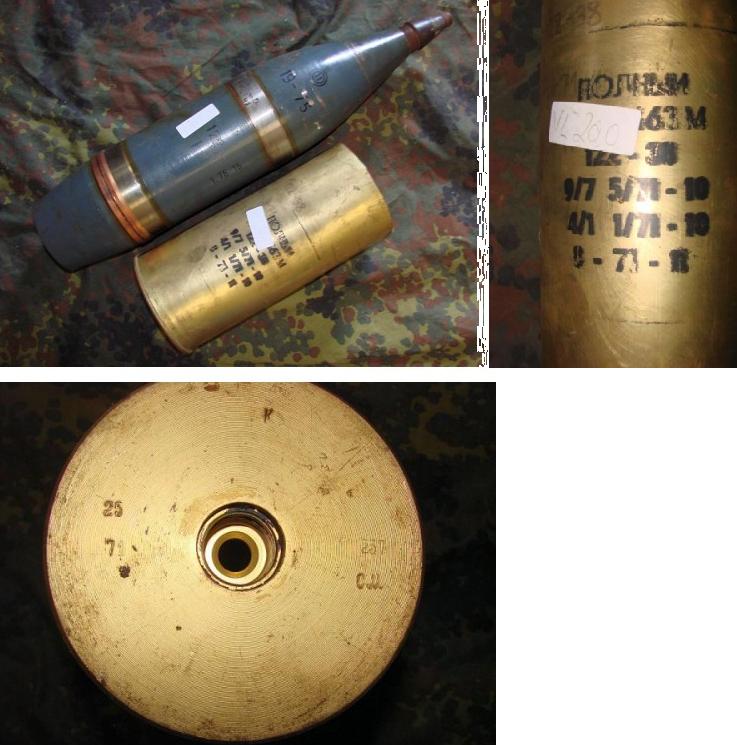 Russian 122mm HE Round Case Grenade Fuze KTM-1